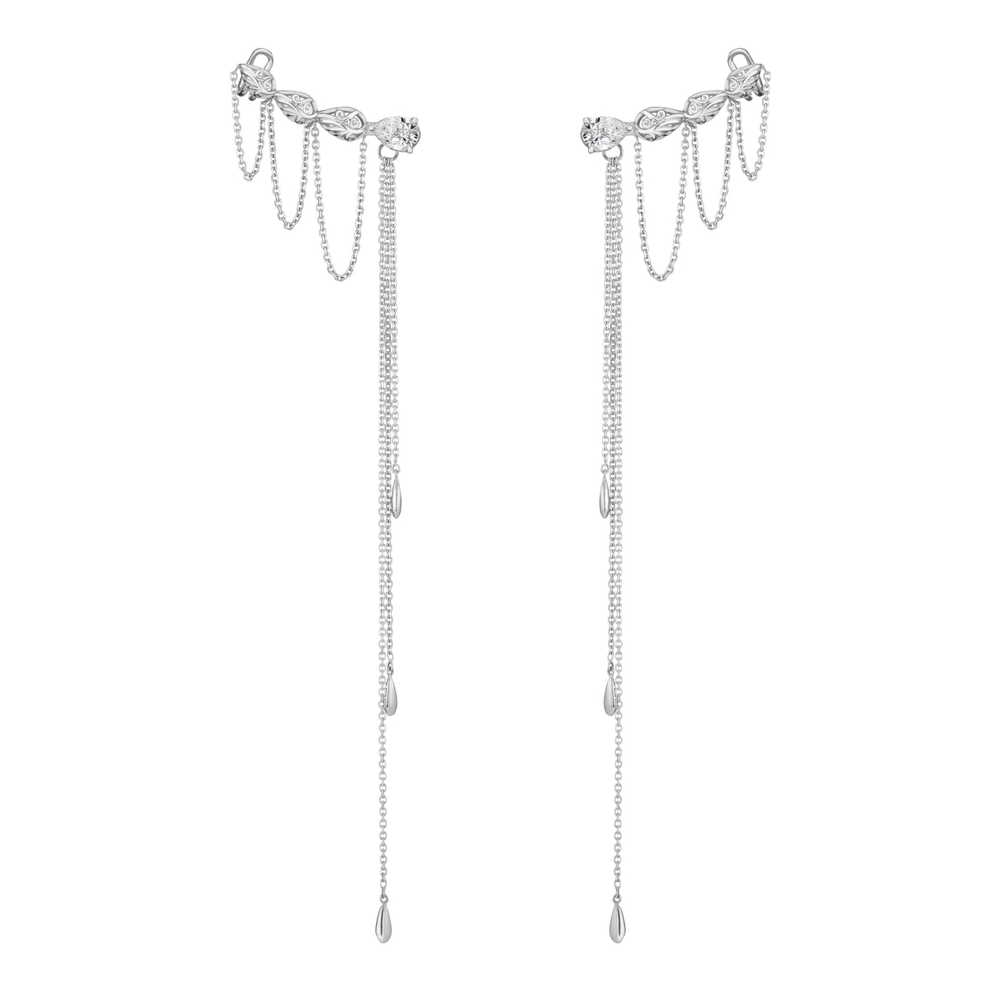 Cascading Water Earring Jackets