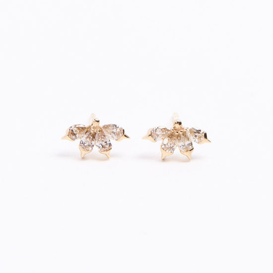 Radiance Pear Diamond Stud