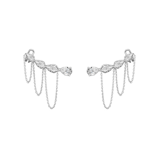 Cascading Water Earring Jackets
